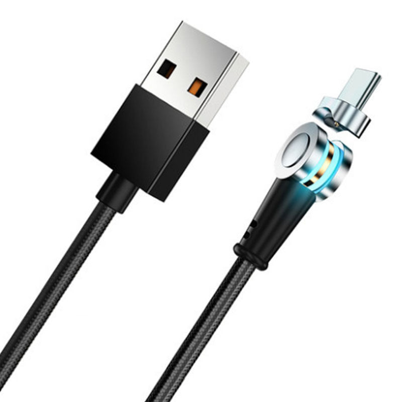 Magnetic three-in-one data cable